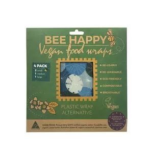 Bee Happy Vegan - 4 Pakk