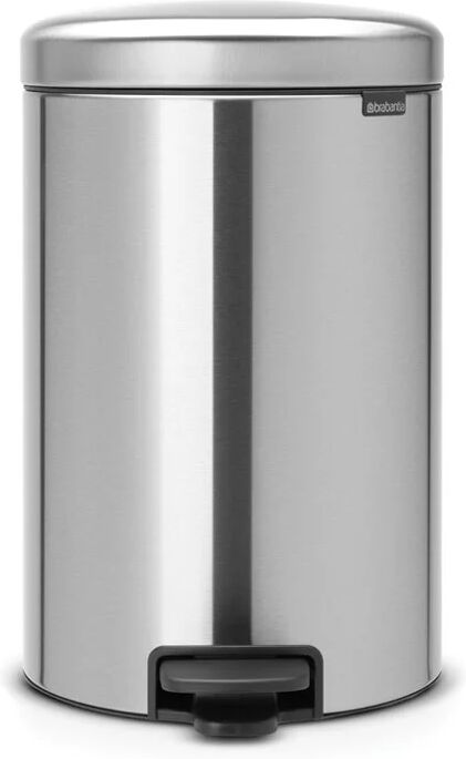 Brabantia New Icon pedalbøtte 20 liter Matt steel fingerprint proof