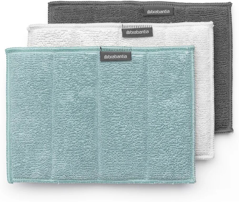 Brabantia Sinkside rengjøringssvamp mikrofiber 3-pakning Mint