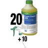 Bio-Circle Koncentrat do intensywnego czyszczenia Power Cleaner 200, opak. 20 szt. + 10 spryskiwaczy, poj. 500 ml