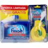 Finish limpiamáquinas 250 ml + ambientador lavavajillas 2 u