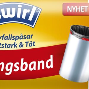 Swirl Avfallspåse Elastiskt Fixband 30 liter