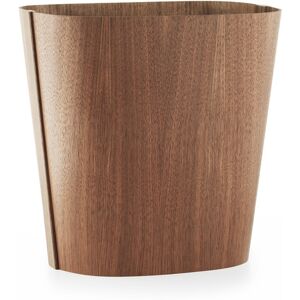 Normann Copenhagen Of Wood Office Bin - Walnut - Träfärgad - Korgar Och Lådor