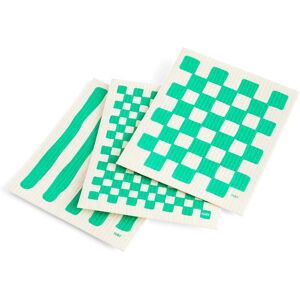 Hay - Sponge Dish Cloth Set Of 3 / White - Disktrasor Och Diskborstar