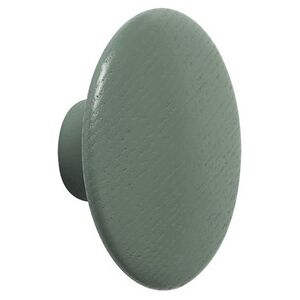 Muuto - The Dots Coat Hooks X-Small, Dusty Green - Grön - Krokar