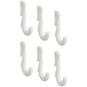 Elfa 474910 Krok U-Formad, 6-Pack, Förvarings- & Hyllsystem