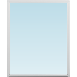 Dala Fönster Df Fast Fönster 1280x1580mm 1-Luft, Insida Trä Utsida Trä, 3-Glas (13x16)