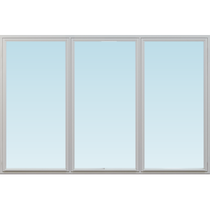 Dala Fönster Df Sidohängt Fönster Utåtgående 2680x1780mm  3-Luft, Insida Trä Utsida Trä, 3-Glas  (27x18)