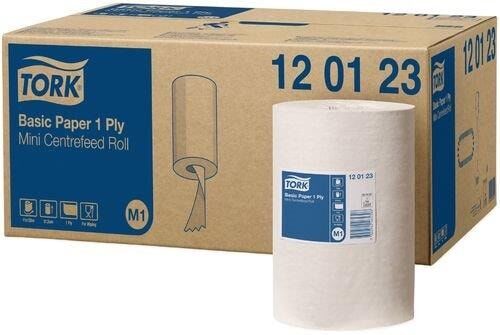 Tork Torkpapper M1 Basic Universal, 120123, 1 Lager, Vit 11x120m