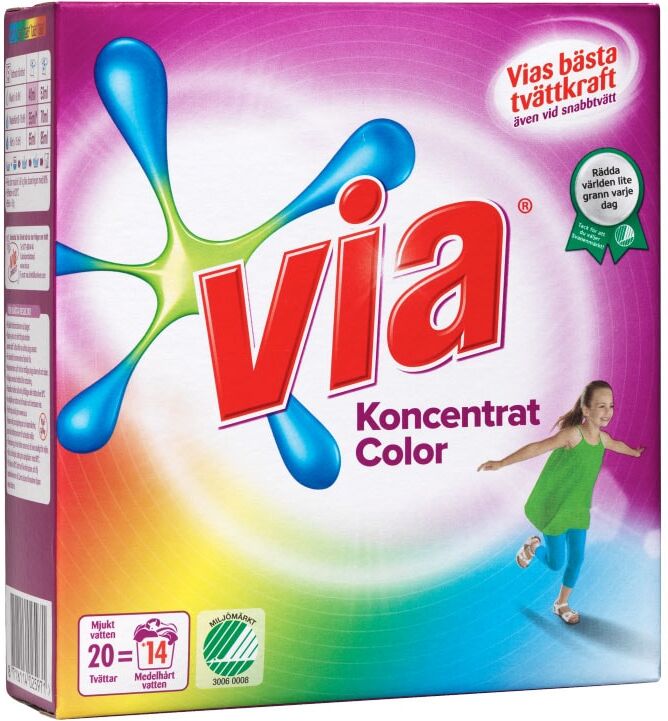 Via Tvättmedel Professional Color 8.32kg