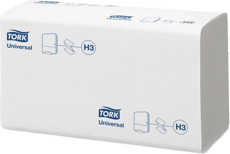 Tork universal papierové utierky zz, jemné, biele, 15x 300 ks