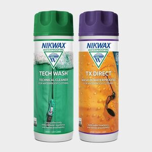 Nikwax Tech Wash And Tx Direct Twin Pack - 300Ml - One Size