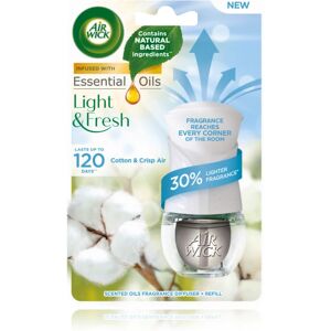 Air Wick Light & Fresh Cotton & Crisp Air electric air freshener with refill 19 ml