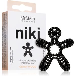 Mr & Mrs Fragrance Niki Cedar Wood car air freshener refill