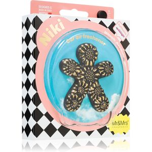 Mr & Mrs Fragrance Niki Black Amber car air freshener 1 pc