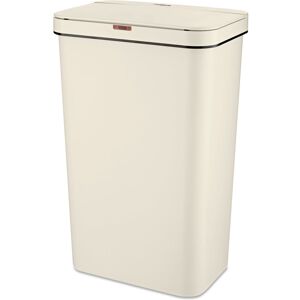 Tower 50L Rectangular Sensor Bin, Cream