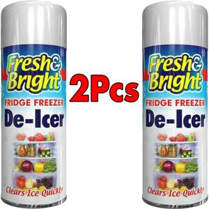 Rapide (2 x Cans) FRIDGE FREEZER DE ICER SPRAY DEFROST ICE QUICKLY ANTI BACTERIAL DEICE