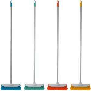 (GREEN, LIGHT GRAY) Charles Bentley 'Brights Soft Indoor Broom