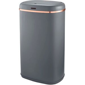 58L Square Sensor Bin By Tower T838010GRY Cavaletto Rectangler in Grey