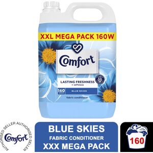 (Blue Skies) Comfort Fabric Conditioner XXL Mega Pack, 160W