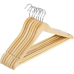 SONGMICS Wooden Coat Hangers, Natural / 20