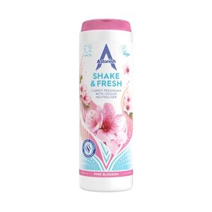 Astonish Shake & Fresh Carpet Freshener, Eliminates Odours, Pink Blossom, 400g