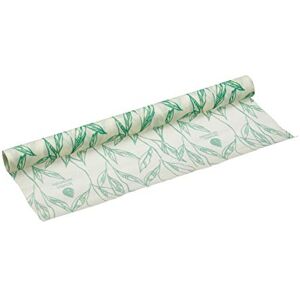 Natural Elements Reusable Food Wrap Roll, Vegan Beeswax Free Non PVC Alternative to Cling Film, Organic Cotton, 1m x 25cm, medium, NEVWAXROLL