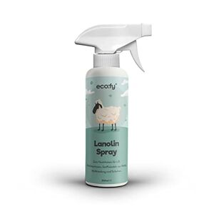 eco:fy Lanolin Spray, Liquid Wool Grease Spray for Greasing Wool Clothes, Wool Trousers and Wool Shoes, Pesticide Free and Organic Sheep, Quick Wool Care (250ml)