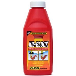 KILROCK KIL-BLOC 500ML DRAIN CLEANER BATHROOM (Pack Of 1)