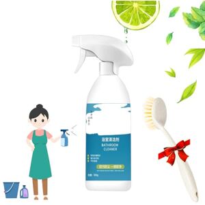 Gienslru Sleepdrops Bathroom Cleaner, Sleepdrops Glass Cleaner, Sleepdrops Bathroom Cleaning, All-Purpose Bathroom Descaler Spray, Bathroom Descaler Spray, No Rinse & Scrub, Bathroom Descaler Cleaner Foam (1)