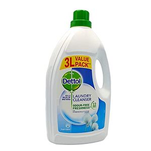 Dettol Anti-Bacterial Laundry Liquid Cleanser Detergent, 3 Litre