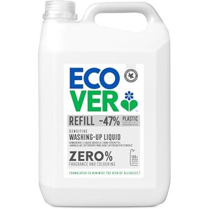 Ecover Zero Washing Up Liquid Refill, 5L