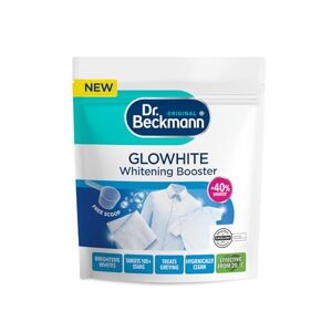 Dr. Beckmann Glowhite Whitening Booster In-wash stain remover & laundry whitener Removes 100+ stains 400g