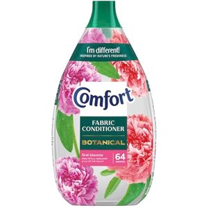 Comfort Botanical First Blooms Fabric Conditioner softener with CrystalFresh transparent formula blooms in freshness, inspired by nature 960 ml (64 washes)