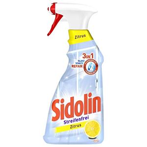 Sidolin Citrus Glass Cleaner 500 ml Spray Bottle for an ideal radiant shine and against micro-cracks