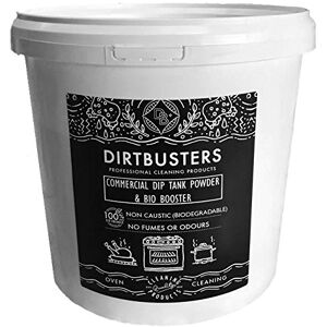 Dirtbusters Non Caustic Commercial Dip Tank and Degreasing Powder decarboniser 5 Kilos Professional Strength Product to Remove Grease and Fat