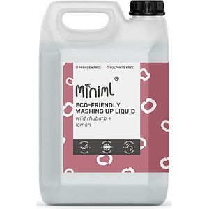 Miniml Wild Rhubarb & Lemon Washing Up Liquid - 5L