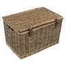 JVL Large Wicker Storage Hamper