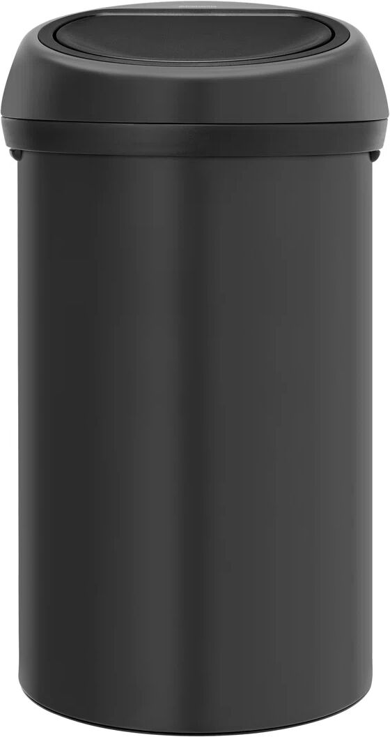 Photos - Waste Bin Brabantia Steel 60 Litre Touch Top  gray 71.0 H x 71.0 W x 40.0 D 