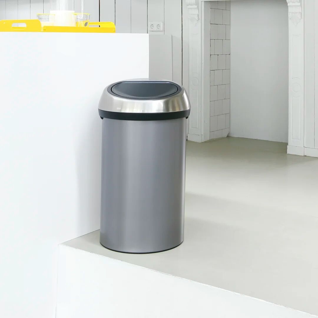 Brabantia 60 Litre Touch Bin gray 71.0 H x 40.0 W x 40.0 D cm