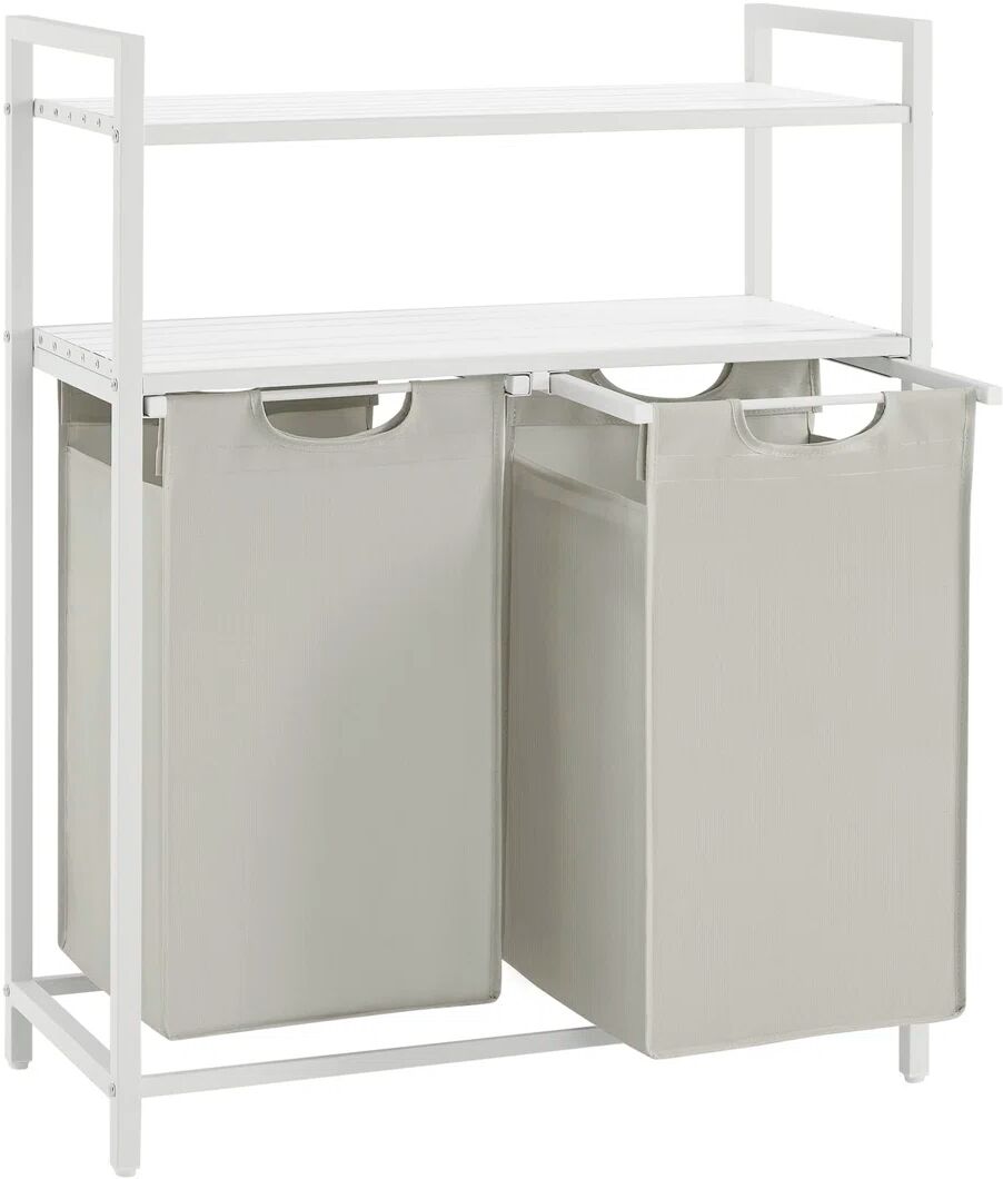 Photos - Laundry Basket / Hamper Rio Orianna Laundry Sorter and gray 92.0 H x 73.0 W x 33.0 D cm 