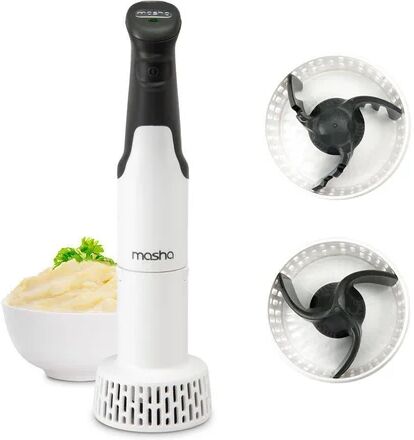 SENSIO HOME Masha Hand Held Electric Food Masher SENSIO HOME  - Size: 18cm H x 198cm W x 93cm D