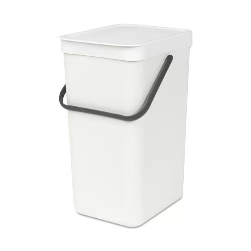 Brabantia 16 Litre Rubbish Bin Brabantia Colour: White  - Size: Double (4'6)