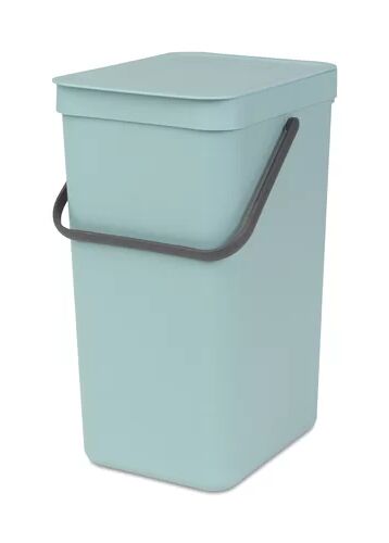 Brabantia 16 Litre Rubbish Bin Brabantia Colour: Mint  - Size: 30cm H X 50cm W X 50cm D