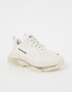 Balenciaga Triple S Sneaker mit Mesh-Details cremefarben 36, 37, 38, 39, 40