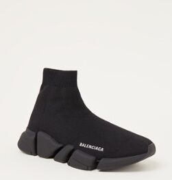 Balenciaga Speed 2.0 Sneaker mit Logo Schwarz 36, 40