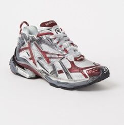 Balenciaga Runner Sneaker mit Mesh-Details Bordeaux 39