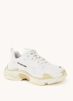 Balenciaga Triple S Sneaker mit Mesh-Details Weiß 35, 36, 37, 38, 39, 40, 41