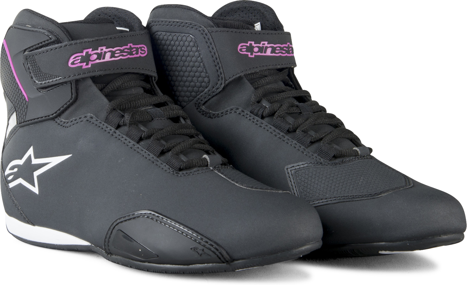 Alpinestars Motorradschuhe Alpinestars Stella Sektor Schwarz-Fuchsia