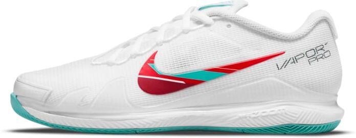 NikeCourt Air Zoom Vapor Pro Women's Hard-Court Tennis Shoe - White - size: 5.5, 6.5, 7.5, 8, 8.5, 9, 9.5, 5, 7, 6, 10, 5, 5.5, 6, 6.5, 7, 7.5, 8, 8.5, 9, 9.5, 10, 10.5, 11, 11.5, 12